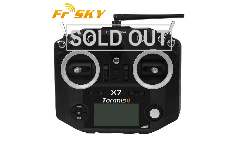 FrSky Taranis Q X7 2.4G RC Remote Control Transmitter Mode 2 Black